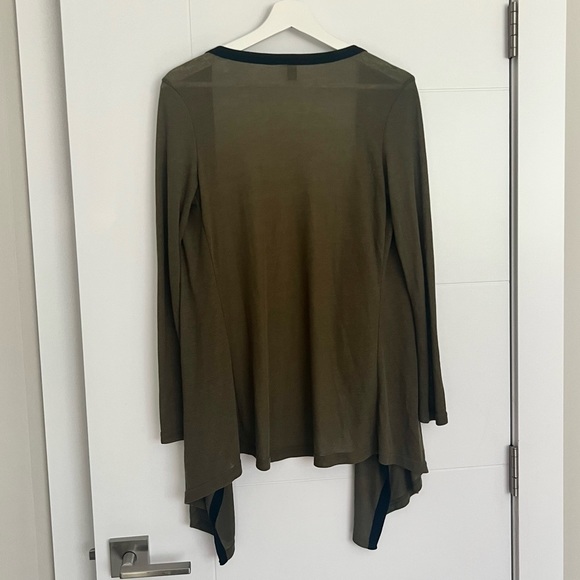 Lightweight Olive Green Cardigan - Picture 5 of 5